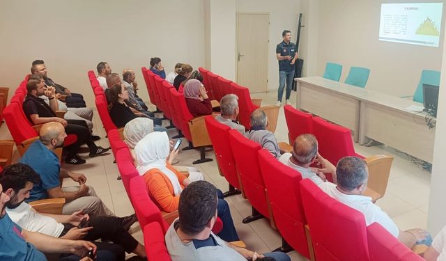 Van Ağız ve Diş Sağlığı Merkezi’nde afet eğitimi ve tahliye tatbikatı