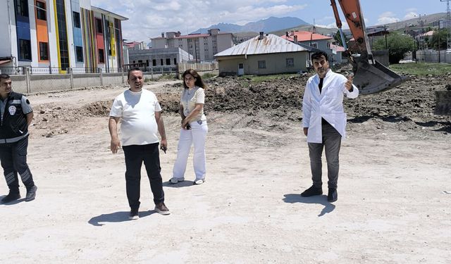Van SBÜ Hastanesi’ne yeni otopark alanları kazandırılıyor