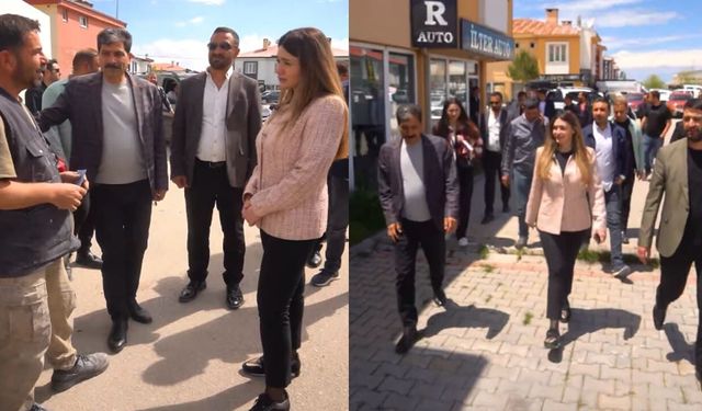 Van TSO Başkan Adayı Bayram’dan Edremit Galericiler Sitesi’ne ziyaret