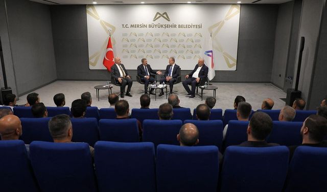 Van TSO’dan Mersin Büyükşehir Belediyesi'ne ziyaret