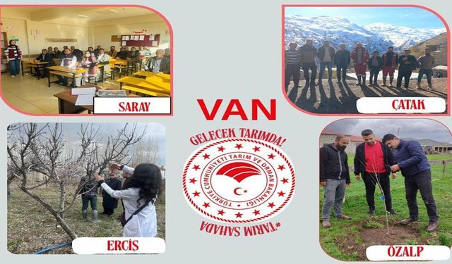 Van’da çiftçilere yönelik eğitim seferberliği