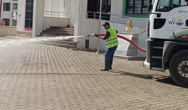 Van’da temizlik çalışması yapıldı