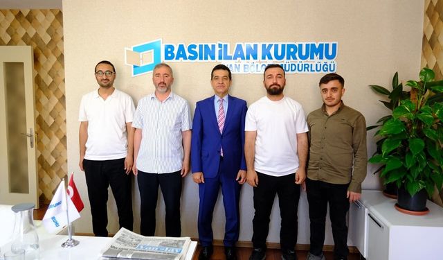 Van Olay’dan BİK Van Bölge Müdürü Tokgöz’e ziyaret
