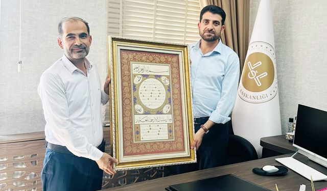 Edremit İlçe Müftülüğü’nden Tuşba İlçe Müftülüğü’ne ziyaret