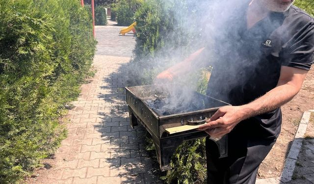 Edremit’te mangal ve semaver yakanlara para cezası verildi!