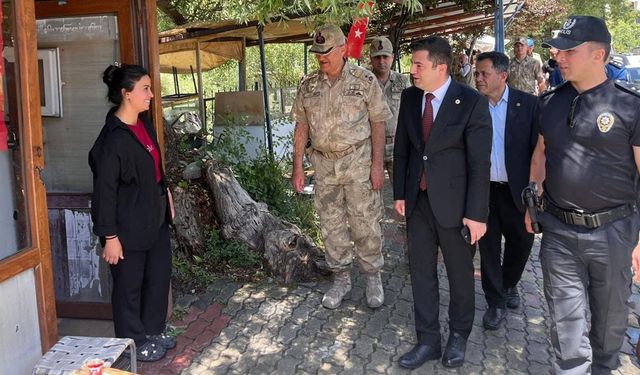 Kaymakam Sarı’dan esnaf ve sanatkârlara ziyaret