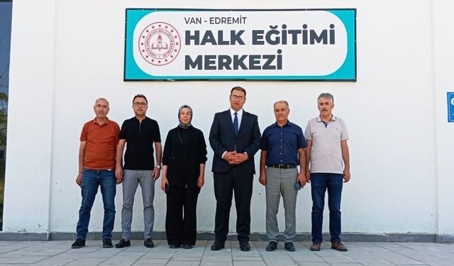 Müdür Nurses’ten okullar ve halk eğitim merkezine ziyaret