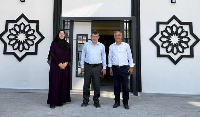 Müftü Tavlaşoğlu’ndan Van Kur’an Eğitim Merkezi’ne ziyaret