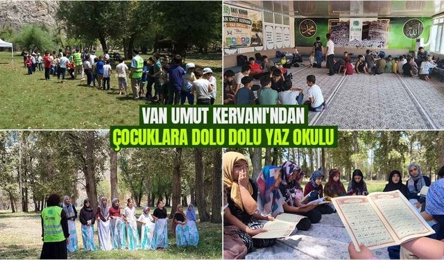 Van Umut Kervanı'ndan çocuklara dolu dolu yaz okulu