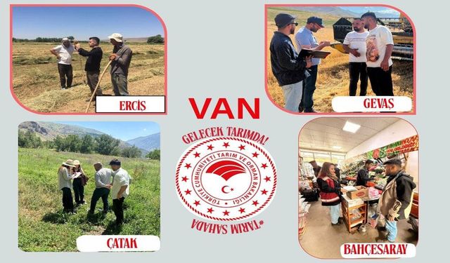 Van'da 233 çiftçiye yerinde eğitim verildi