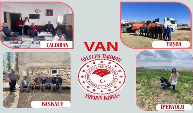 Van'da 287 çiftçiye tarımsal üretim ve destekleme modeli eğitimi