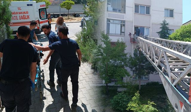 Van’da evinde mahsur kalan yaşlı kadın kurtarıldı