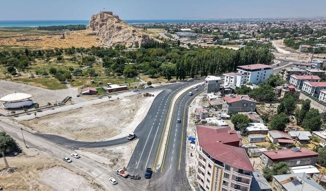 Van'da kritik bağlantı yolu tamamlanıyor