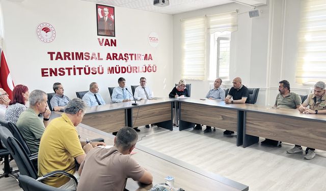 Van'da tarım ve hayvancılığı güçlendirecek toplantı