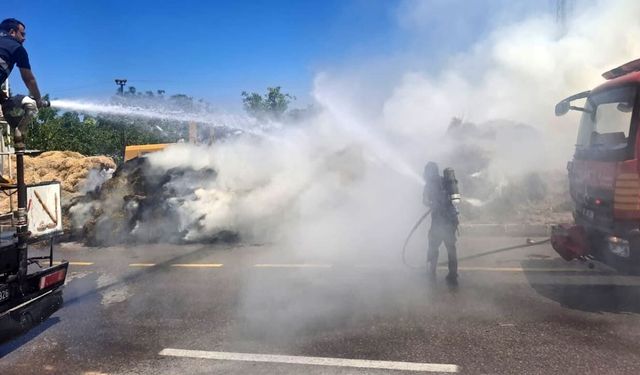 Van'da yeni TOKİ civarında ot yangını…