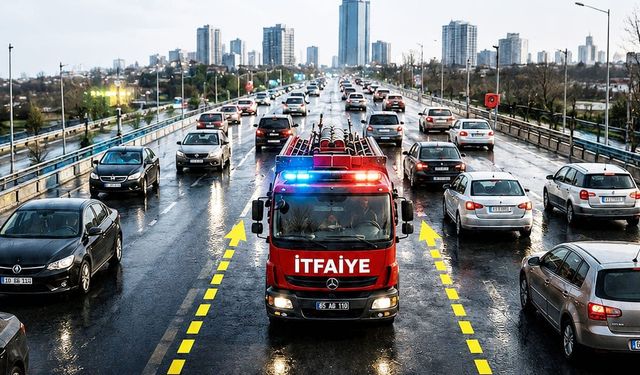 Vanlı sürücülere fermuar sistemi uyarısı