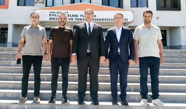 Edremit’te okullarda yeni eğitim-öğretim yılı hazırlıkları incelendi