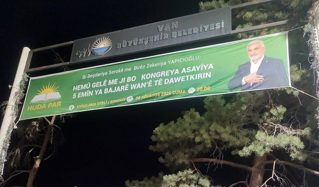 HÜDA PAR Van İl Başkanlığı’nın 5. Olağan Kongre hazırlıkları sürüyor