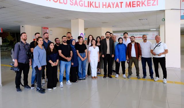 İpekyolu Sağlıklı Hayat Merkezi basın mensuplarına tanıtıldı