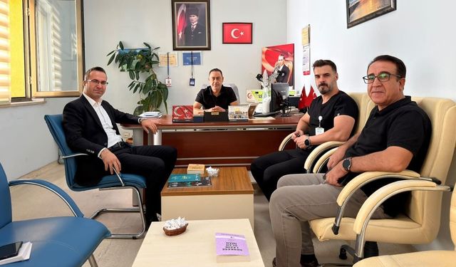 Sağlık-Sen Van Şubesi’nden Faruk Akgeyik’e ziyaret
