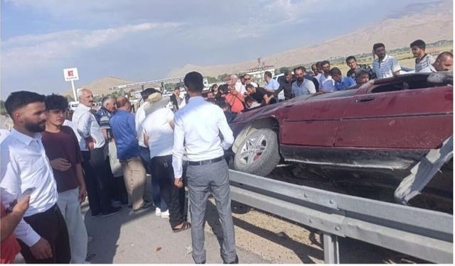 Van Kurubaş yolunda feci kaza