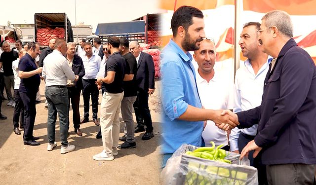 Takva, Van Sebze ve Meyve Hali’nde sektör temsilcileriyle buluştu