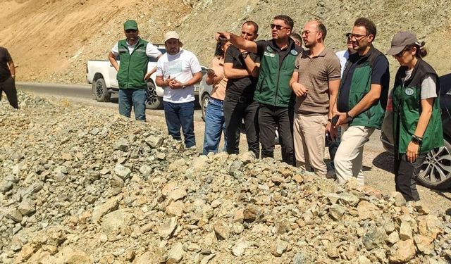 Van Gevaş’taki İkizler Göleti’nde çalışmalar yerinde incelendi
