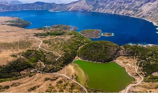 Van Gölü Havzasında'ki Nemrut Krateri Milli Park oldu!