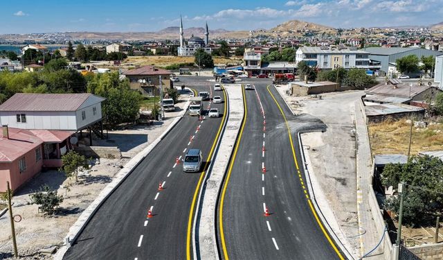 Van Sahil Yolu’nun önemli bağlantı noktası tamamlandı