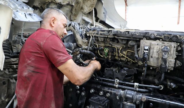 Van’da 2 bin 500 hizmet aracı bakım ve onarımdan geçirildi