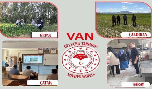 Van’da 204 çiftçiye tarımsal üretim eğitimi verildi