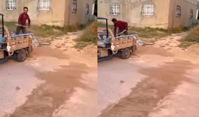 Van’da belediye çalışmayınca vatandaş kolları sıvadı