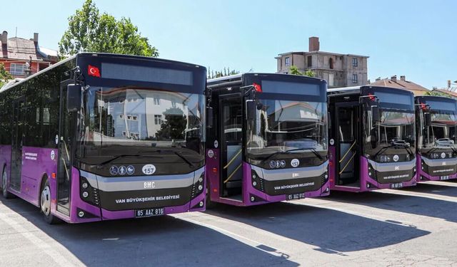 Van’da toplu taşımaya ücretsiz binenler dikkat! Yeni süreç başladı