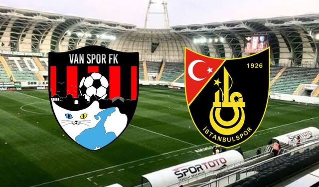 Vanspor- İstanbulspor maçının hakemi belli oldu