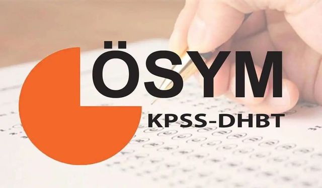 2026-KPSS DHBT için başvurular başladı