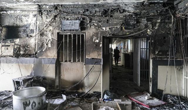 Ayn el-Arab Cezaevi’nde yangın çıktı: 7 ölü, Çok sayıda yaralı var!