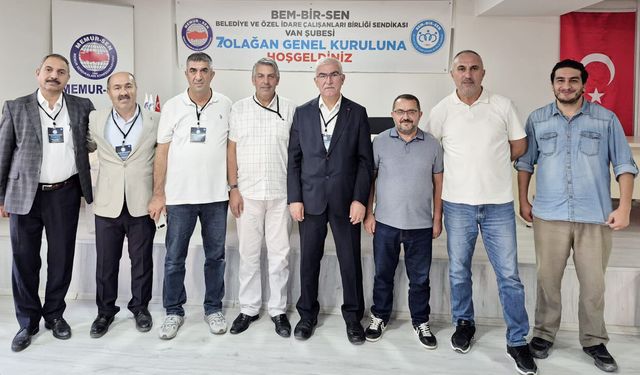Bem-Bir-Sen Van Şube Başkanı Özsever oldu