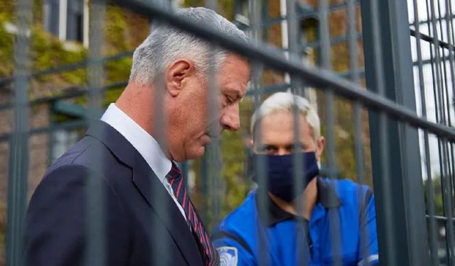 Eski Kosova Cumhurbaşkanı Thaçi’ye ağır ceza