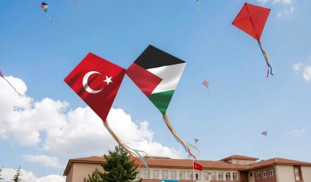 Gökyüzü Gazzeli çocuklar için uçurtmalarla renklenecek