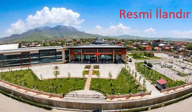 MÜLKİYETİ VAN BÜYÜKŞEHİR BELEDİYESİNE AİT TAŞINMAZLAR 10 YIL SÜREYLE KİRAYA VERİLECEKTİR