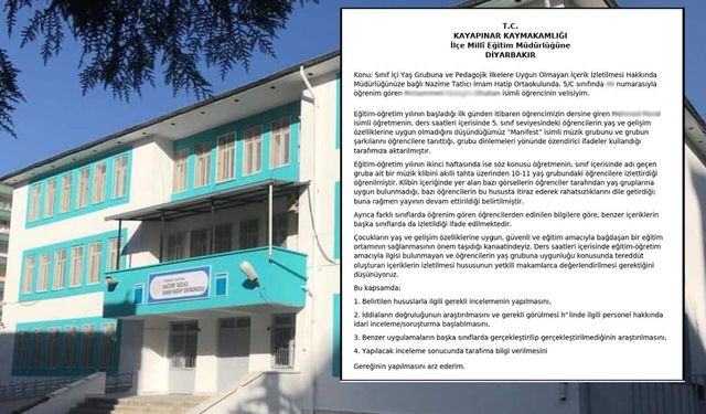 Okulda şok iddialar: Öğretmen öğrencilere sapkın grupların klibini izletmiş!