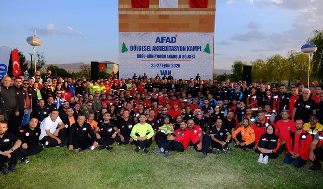 Umut Kervanı ekibi AFAD Van Akreditasyon Kampına katıldı