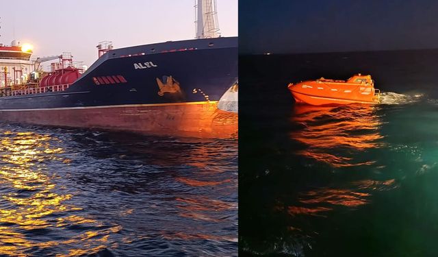 Silivri açıklarındaki gemi çarpışmasına soruşturma