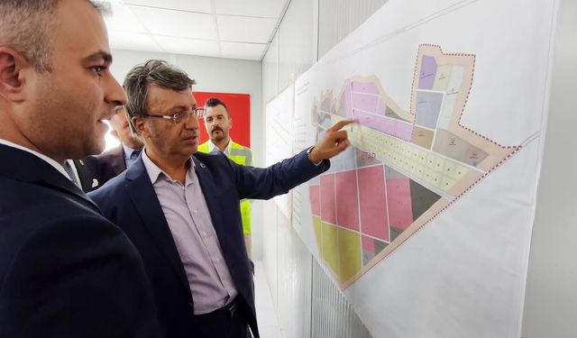 Türkmenoğlu, Van Besi OSB’de incelemelerde bulundu