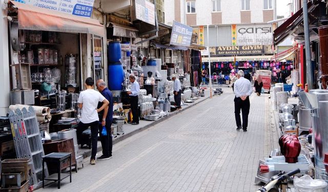 Van Sobacılar Çarşısı’nda kış telaşı başladı