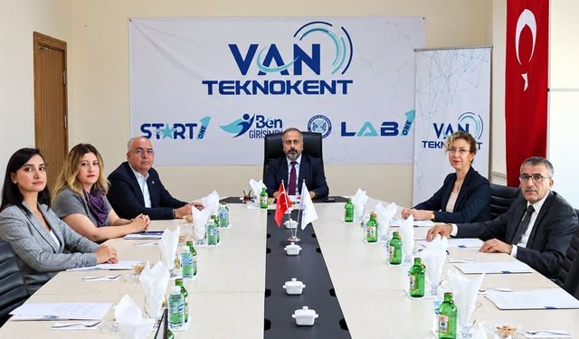 Van Teknokent’te gelecek dönem çalışmaları masaya yatırıldı