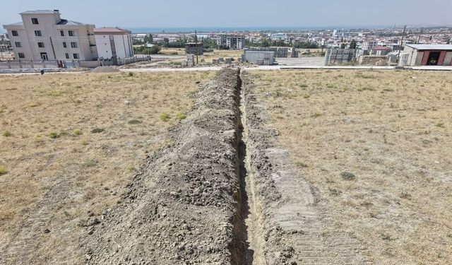 Van’da 10 kilometrelik içme suyu hattı döşendi