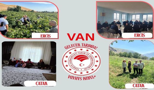 Van’da 91 çiftçiye eğitim verildi