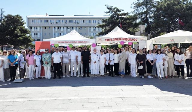 Van’da Halk Sağlığı Haftası kapsamında farkındalık etkinlikleri düzenlendi