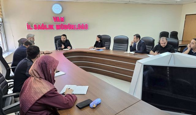 Van’da sağlık hizmetlerinin mevcut durumu değerlendirildi